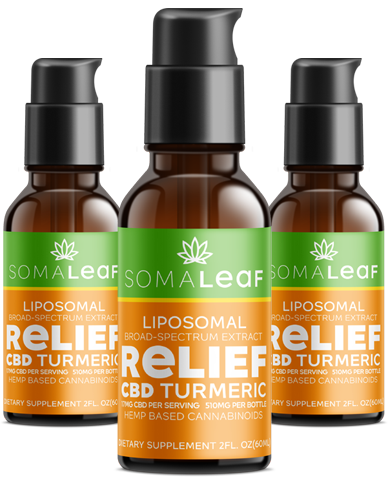 SomaLeaf CBD Turmeric Supplement